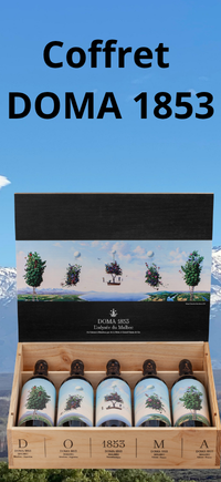 Lionel Osmin & Cie, Coffret DOMA 1853  75 cl
